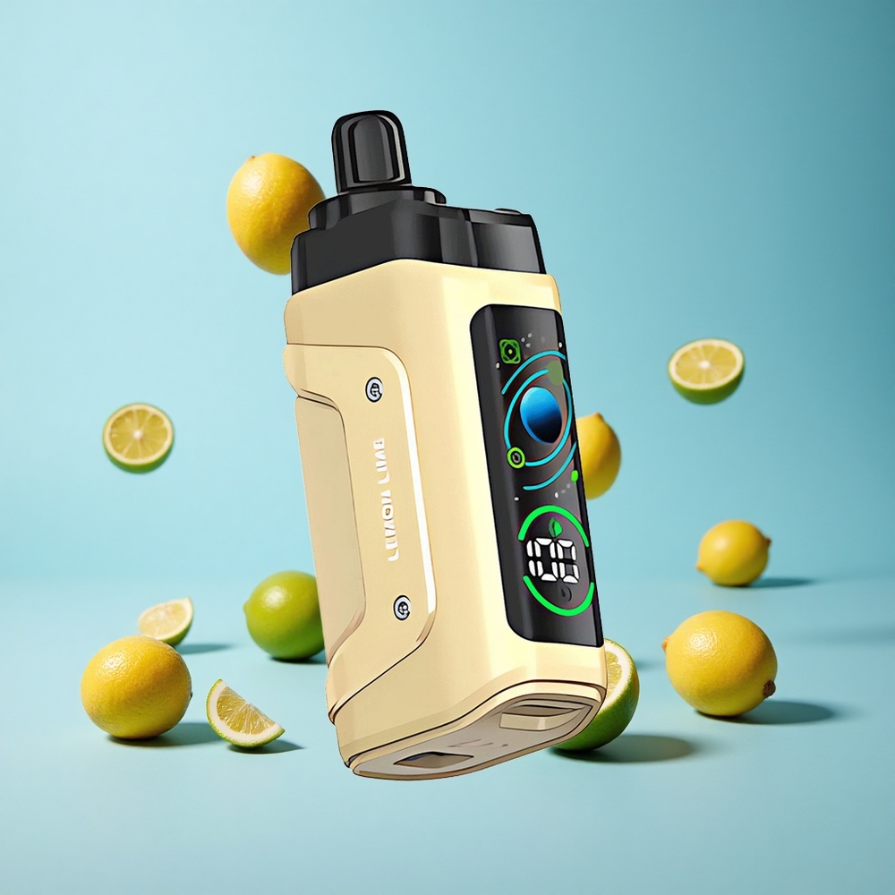 Razz Bar 45000 Пуфове Дезодориращ Вейп Лимон Лайм 1.0 Ohm Мрежова Намотка Type-C Bulgaria vape wholesale