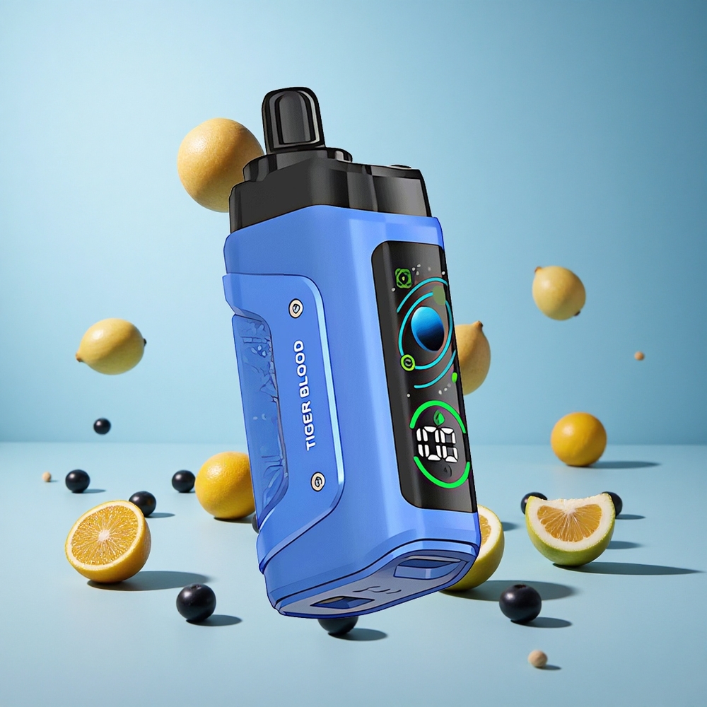 Razz Bar 45000 Пуфове Еднократна вейп Тигрева Кръв Adjustable Airflow Type-C Bulgaria vape wholesale
