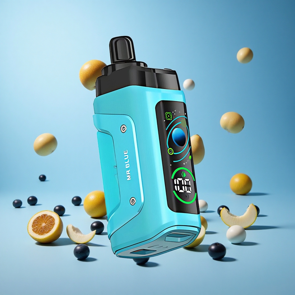 Razz Bar 45000 Пуфове Еднократна вейп Син Bulgaria vape wholesale