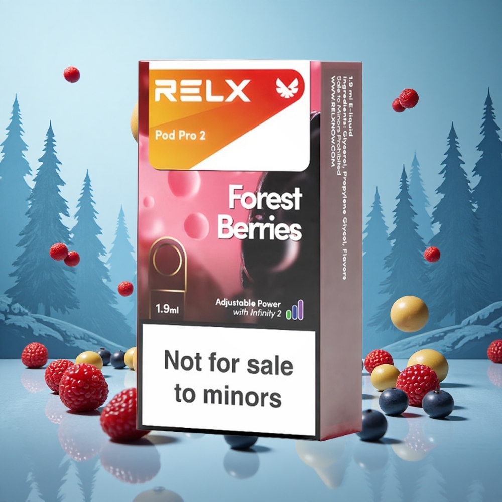 RELX Pod Pro 2 600 пуфове Горски плодове 1.9ml Bulgaria vape wholesale