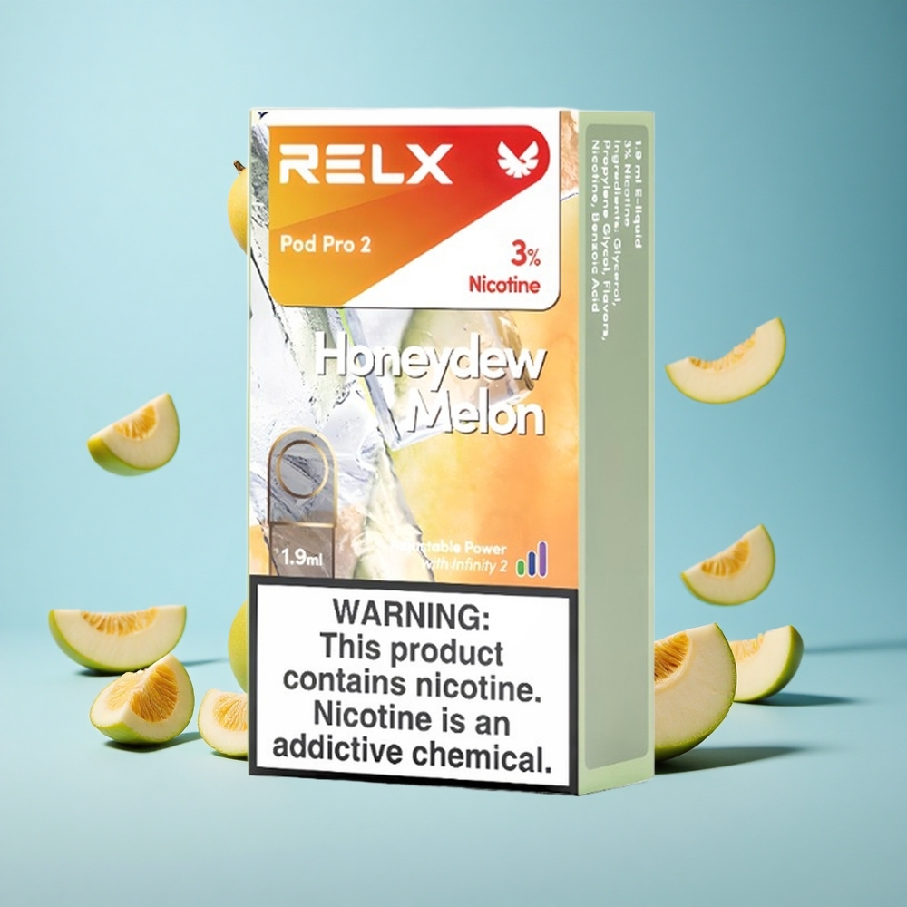 RELX Pod Pro 2 600 пуфове Пъпеш мед 1.9ml капацитет Bulgaria vape wholesale