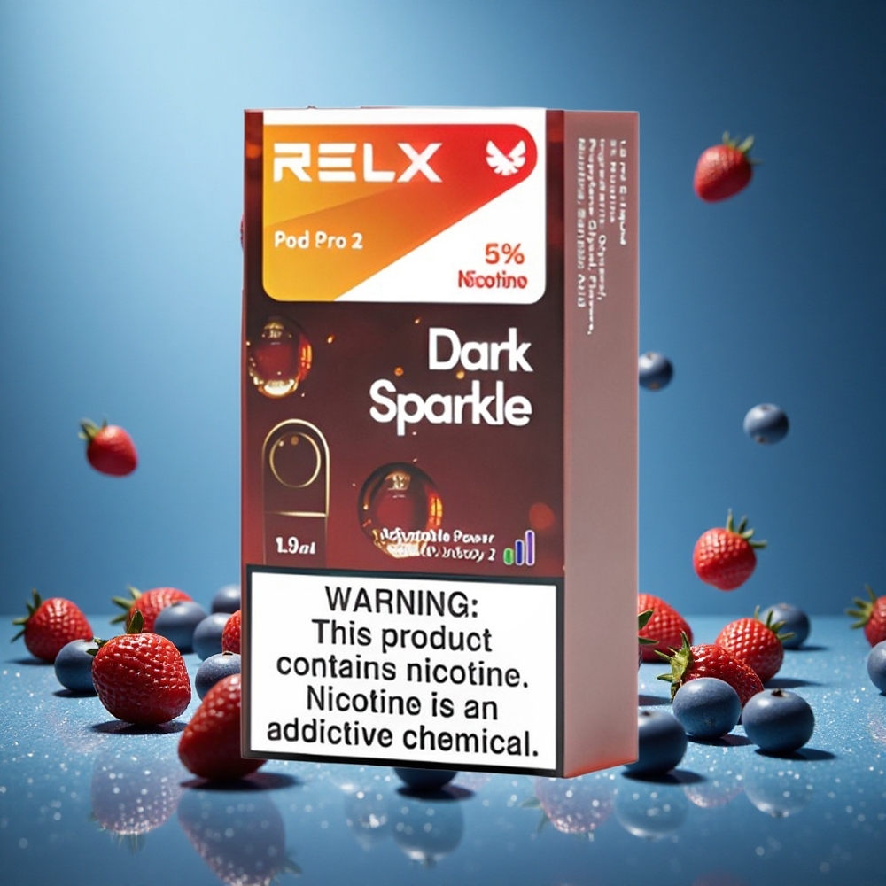 RELX Pod Pro 2 600 пуфове Dark Sparkle 5% никотин Bulgaria vape wholesale